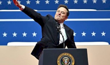 O mundo viu Elon Musk faz saudações Nazista