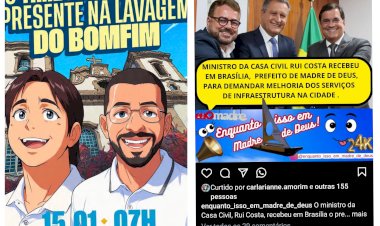 Enquanto Candeias festeja, Madre de Deus busca investimentos em Brasília