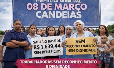 08 Março dia esquecido para mulheres em Candeias