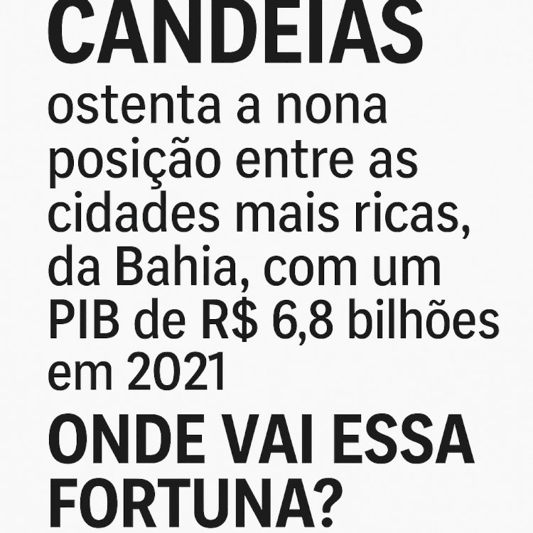 Candeias: PIB DE 6 BILHÕES dados ano 2021