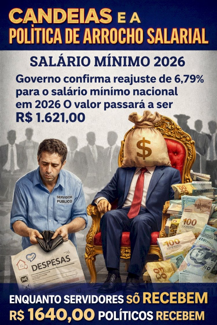 Candeias e sua política de ARROCHO SALARIAL