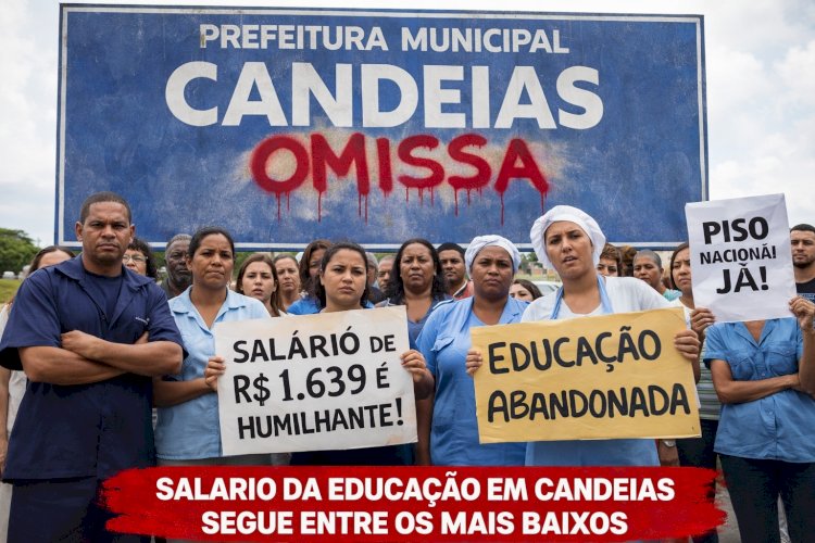Educação municipal enfrenta anos de perdas salariais