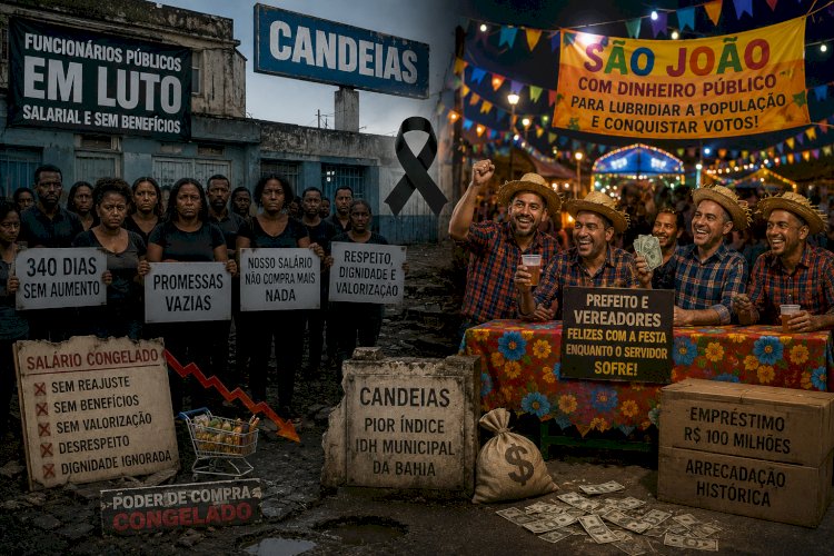 Servidor de Candeias Sem Reajuste Há 539 Dias