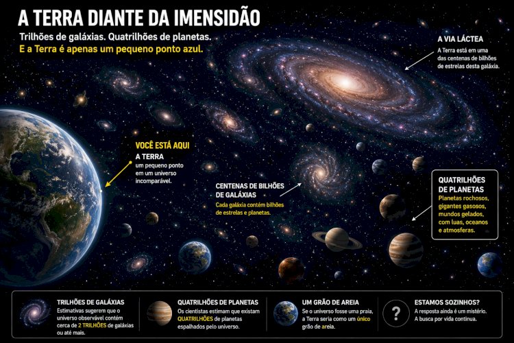 Universo é tão assustador