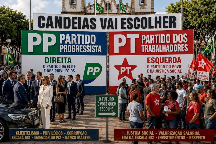 PP e PT apresentam visões diferentes para o futuro político de Candeias